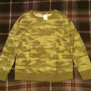 Women's camouflage sweat suit from splendid size small